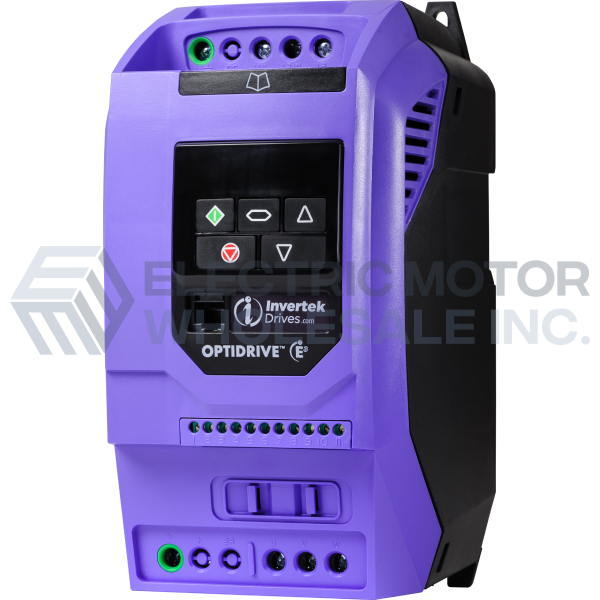 Image for 3HP INVERTEK E3 OPTIDRIVE IP20 200-240VAC 1PH INPUT ODE-3-220105-1F42